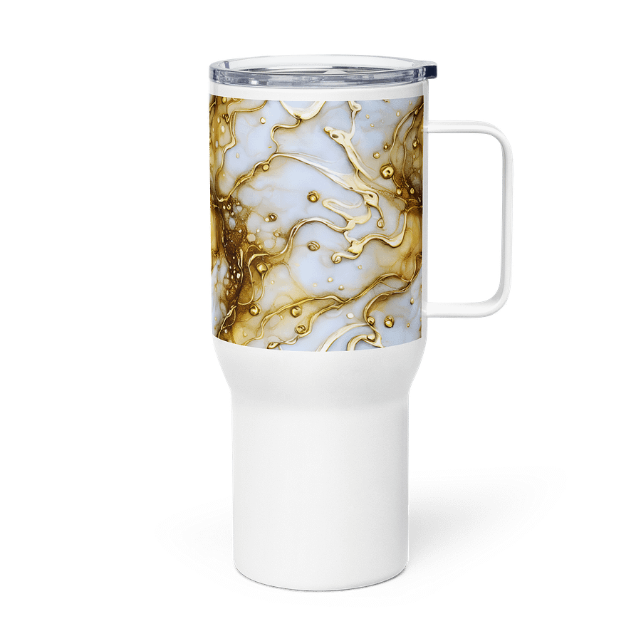 Golden Swirls Travel Mug product image (7)