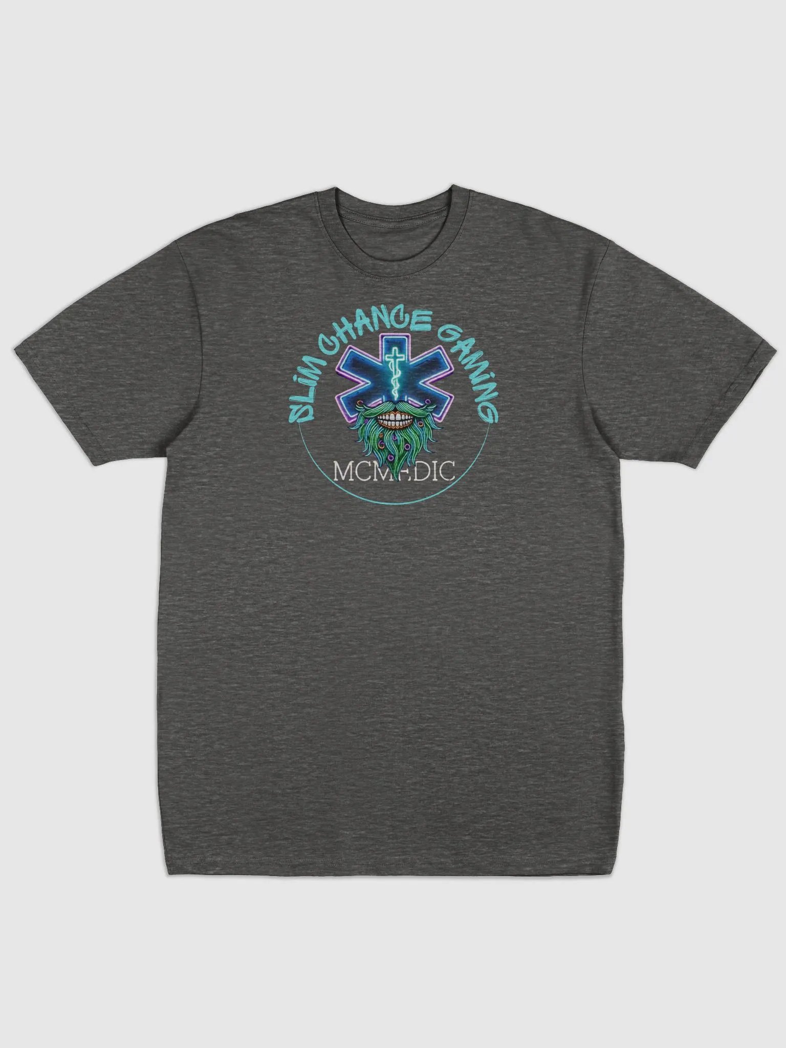 T-Shirt Name: 🎮 McMedic Neon Badge Tee 🚑🔥 product image (1)