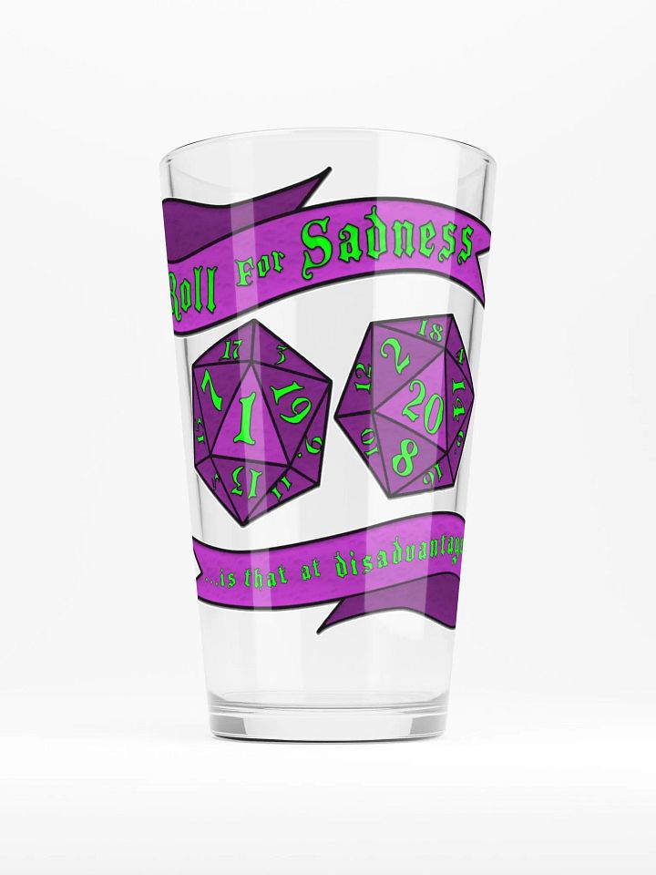 Roll For Sadness Pint product image (1)