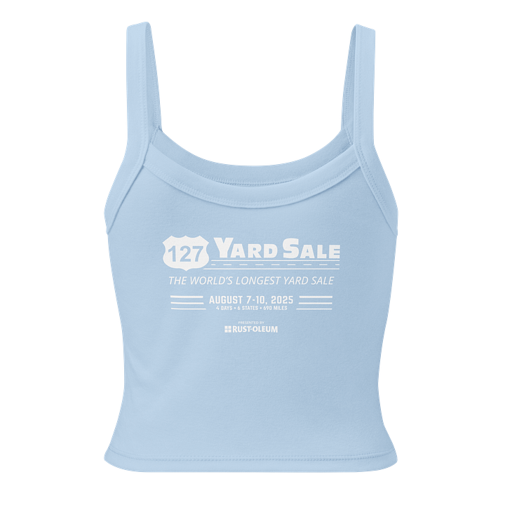 127 Yard Sale (2025) Vintage - Bella+Canvas Women's Micro-Rib Tank Top - Multicolor product image (2)