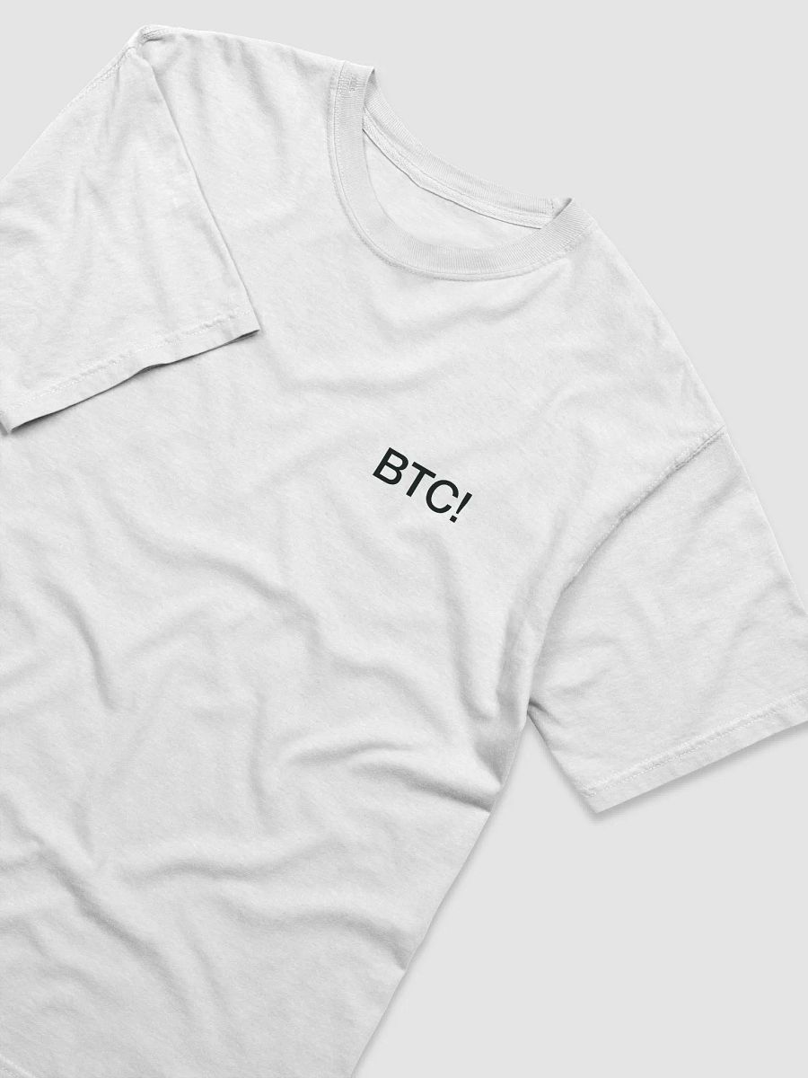 BTC! White Tee product image (3)