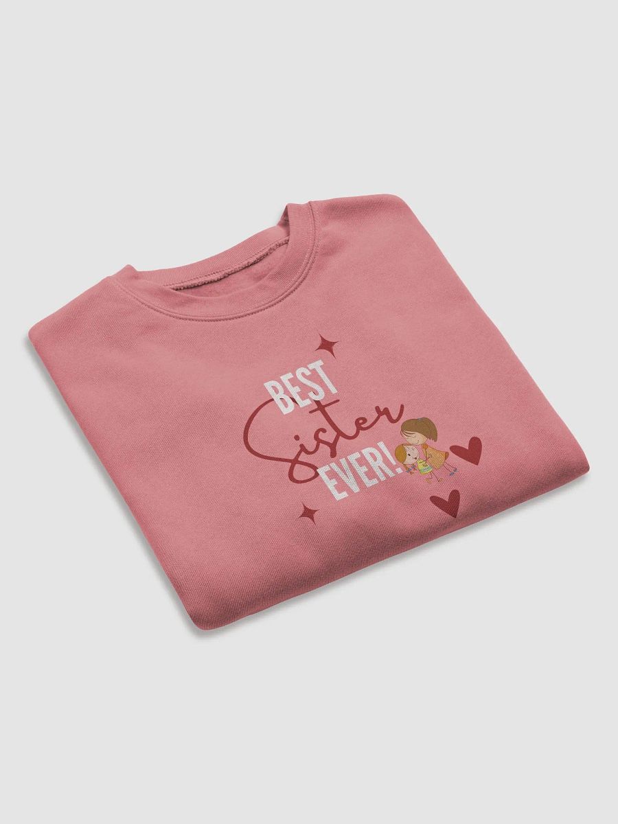 BEST Sister EVER Fleece Crop Sweatshirt product image (7)