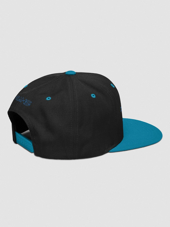 TRANS Vaporwave Snapback Embroided Hat product image (2)
