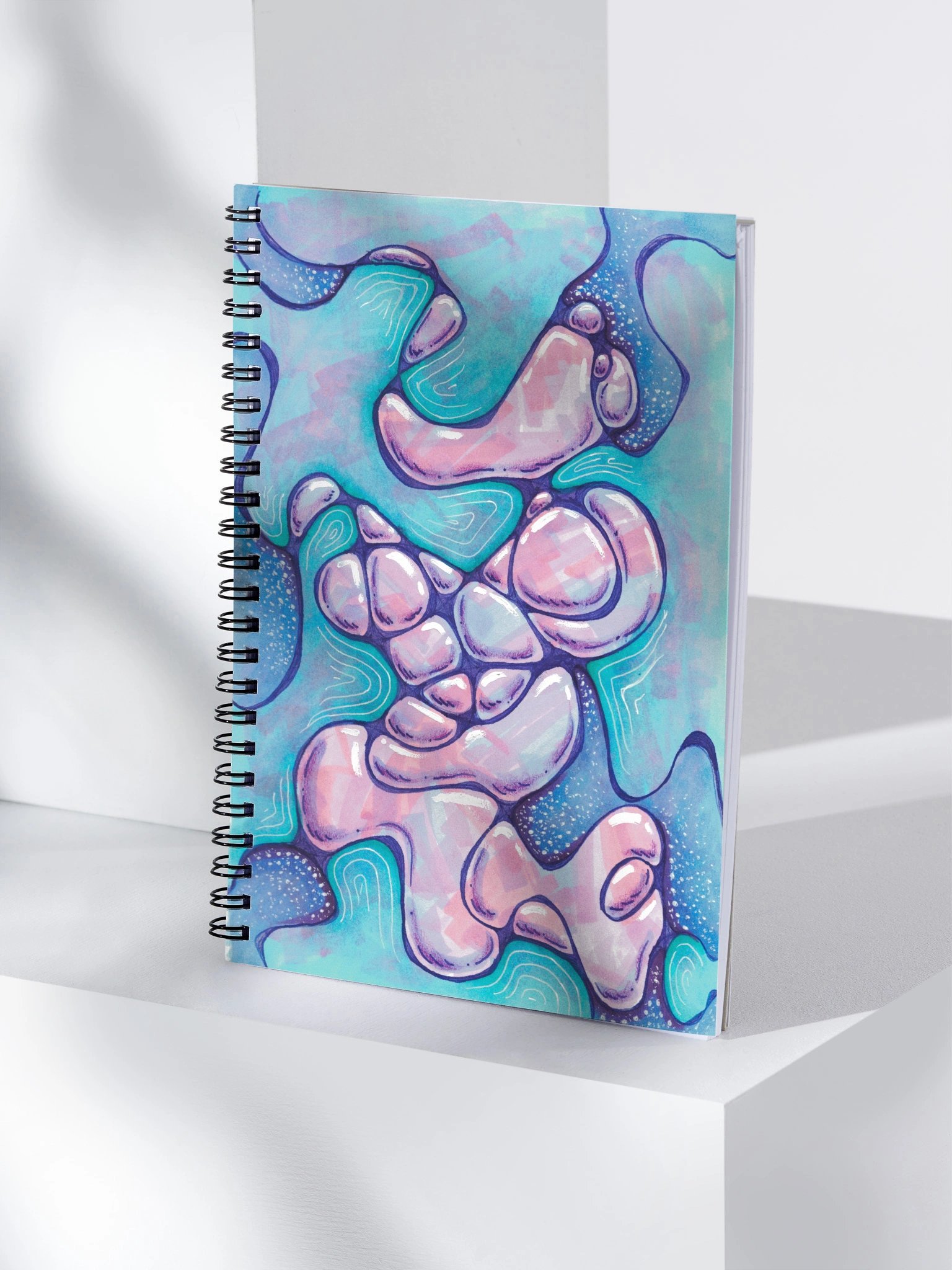 Pink Neurograph Notebook product image (4)