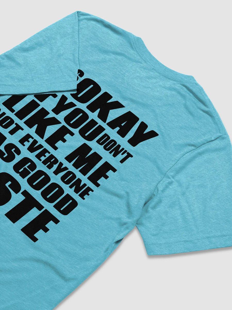 IT'S OKAY IF YOU DON'T LIKE ME NOT EVERYONE HAS GOOD TASTE | T-Shirt product image (3)