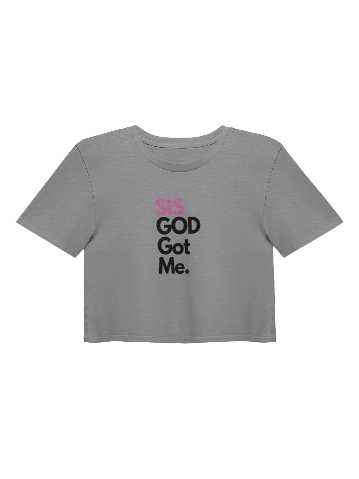 SIS God Got Me: Empowering Crop Top from U+God product image (2)