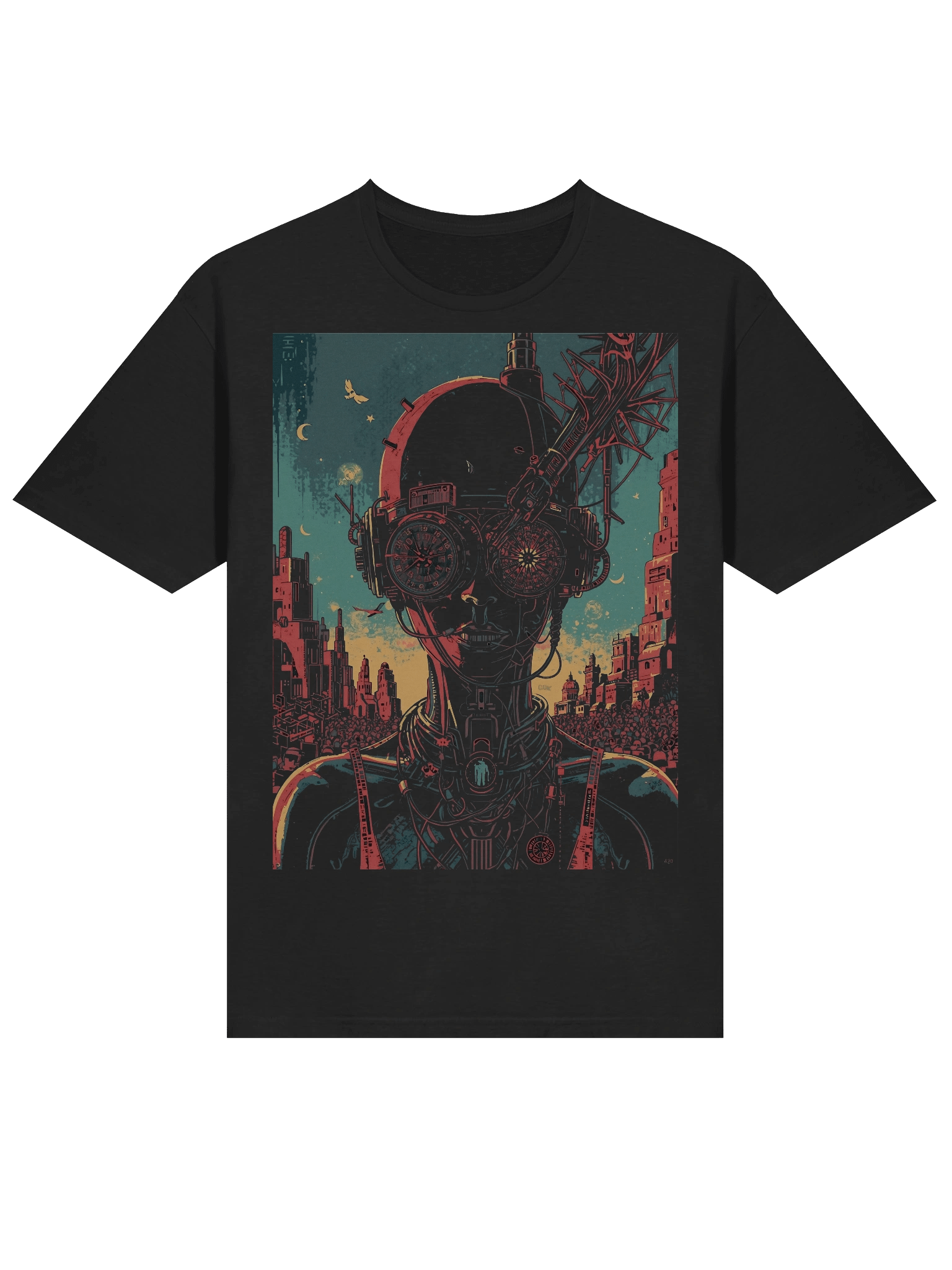 Future Dystopia Glitch T-Shirt product image (4)