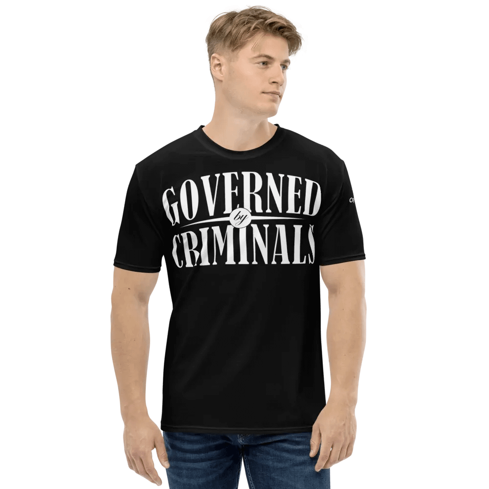Governed By Criminals - UK - Black - Crew Neck T-Shirt product image (1)