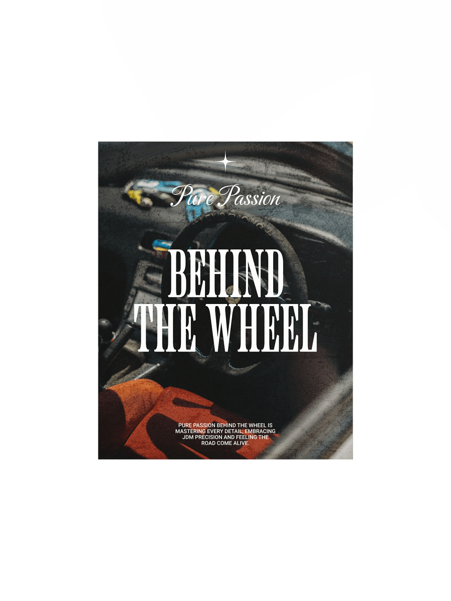 Behind The Wheel Poster product image (1)
