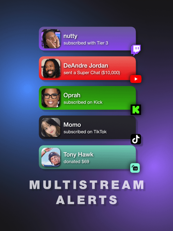 [Early Access] Multistream Alerts product image (1)