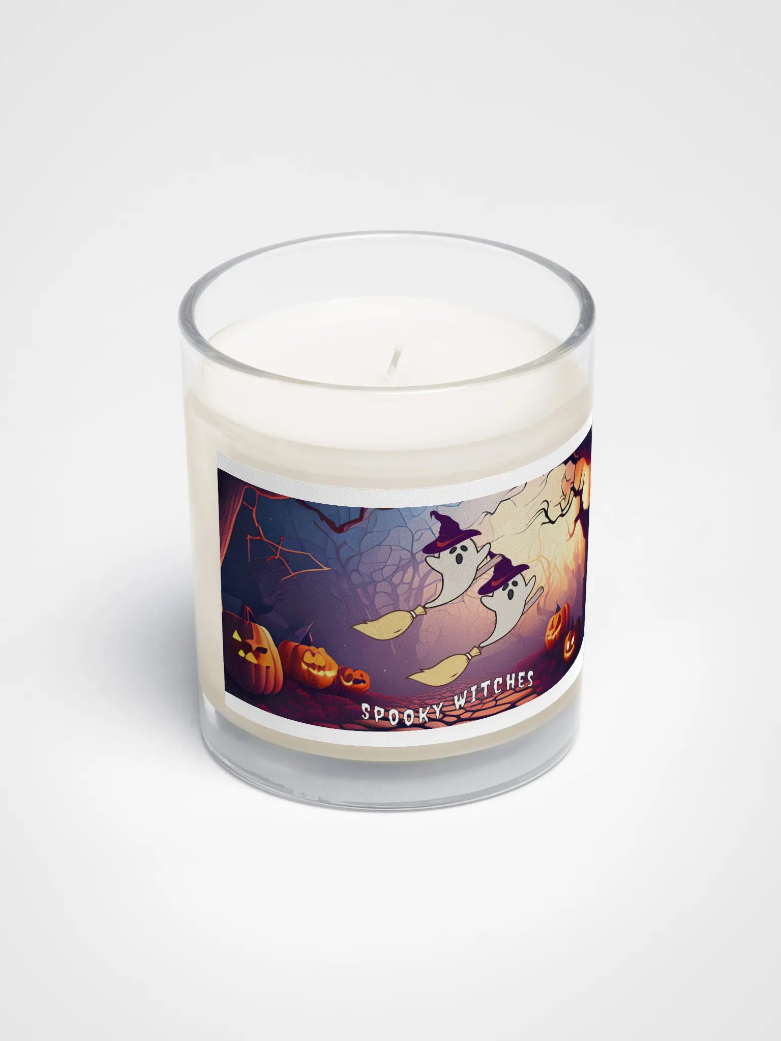 Ghostly Glow Soy Wax Candle product image (2)