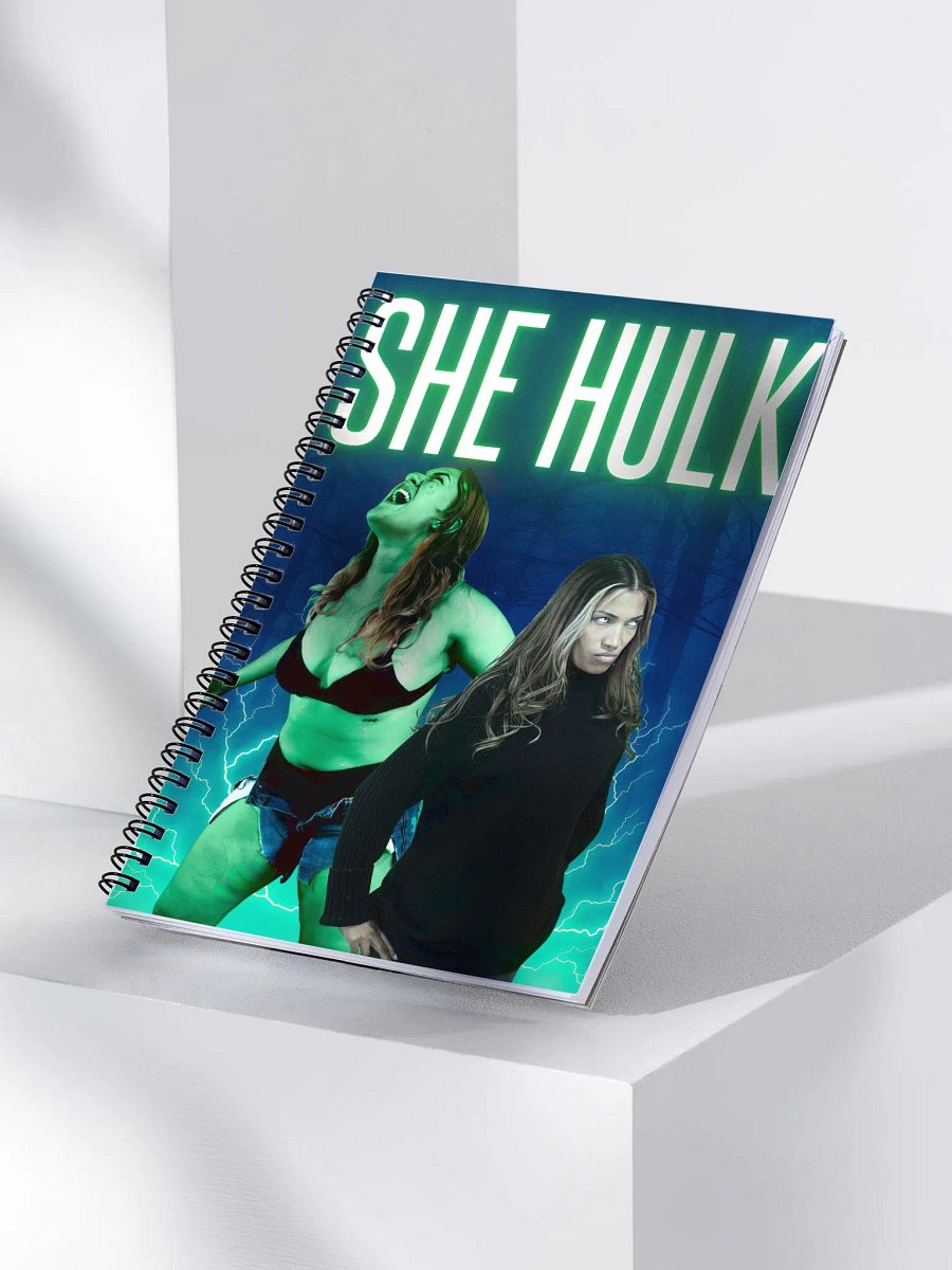 She-Hulk Transformation Spiral Notebook product image (3)