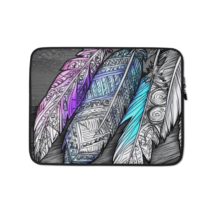 G Feathers, Laptop Sleeve product image (1)