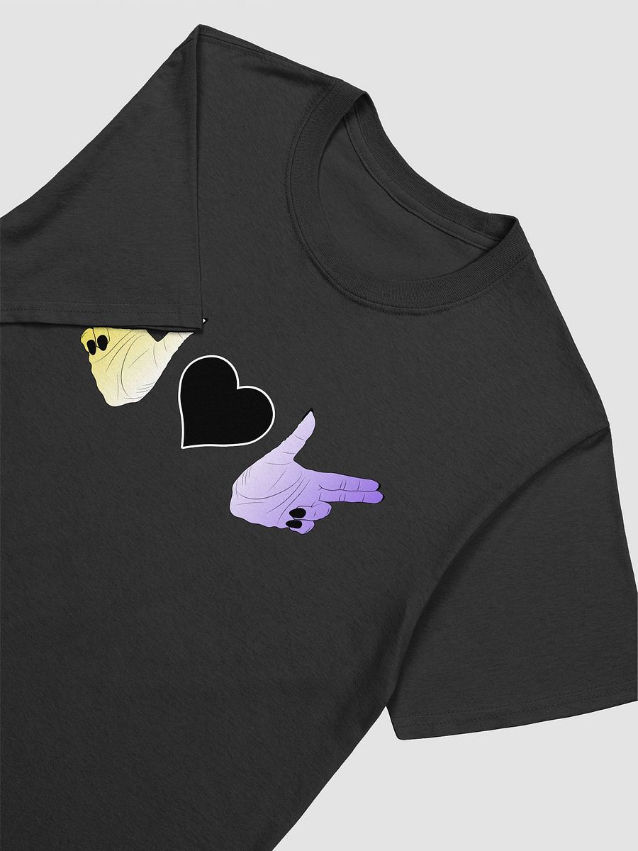Finger Guns (enby flag) T Shirt product image (18)