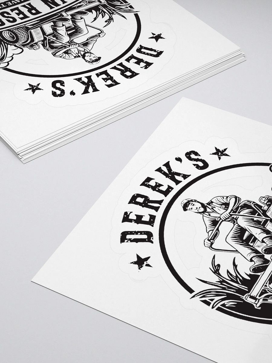 Derek's Lawn Rescue Sticker product image (12)