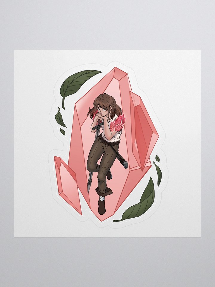 Crystalized Ava Sticker product image (1)