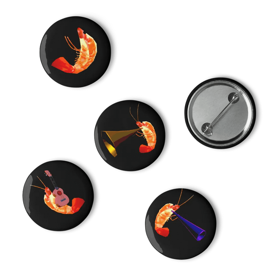 Shrimp Button Pins product image (15)