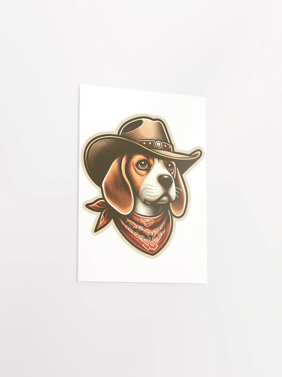 Cowboy Beagle - Poster product image (25)
