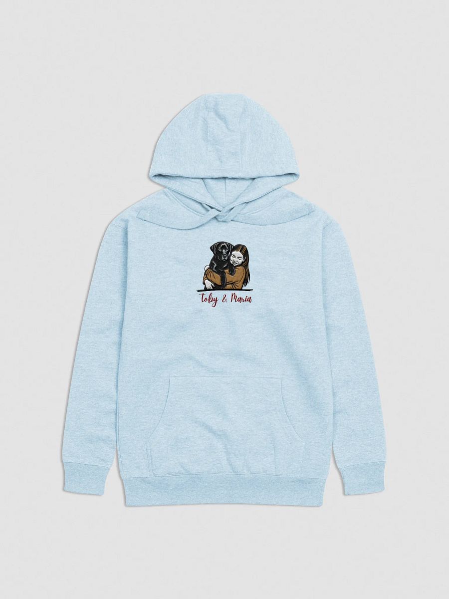 YOUR BEST FRIEND! / HOODIE WITH PERSONALIZED NAME / EMBROIDERED product image (3)