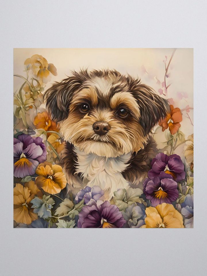 Pansy Dog Stickers product image (2)
