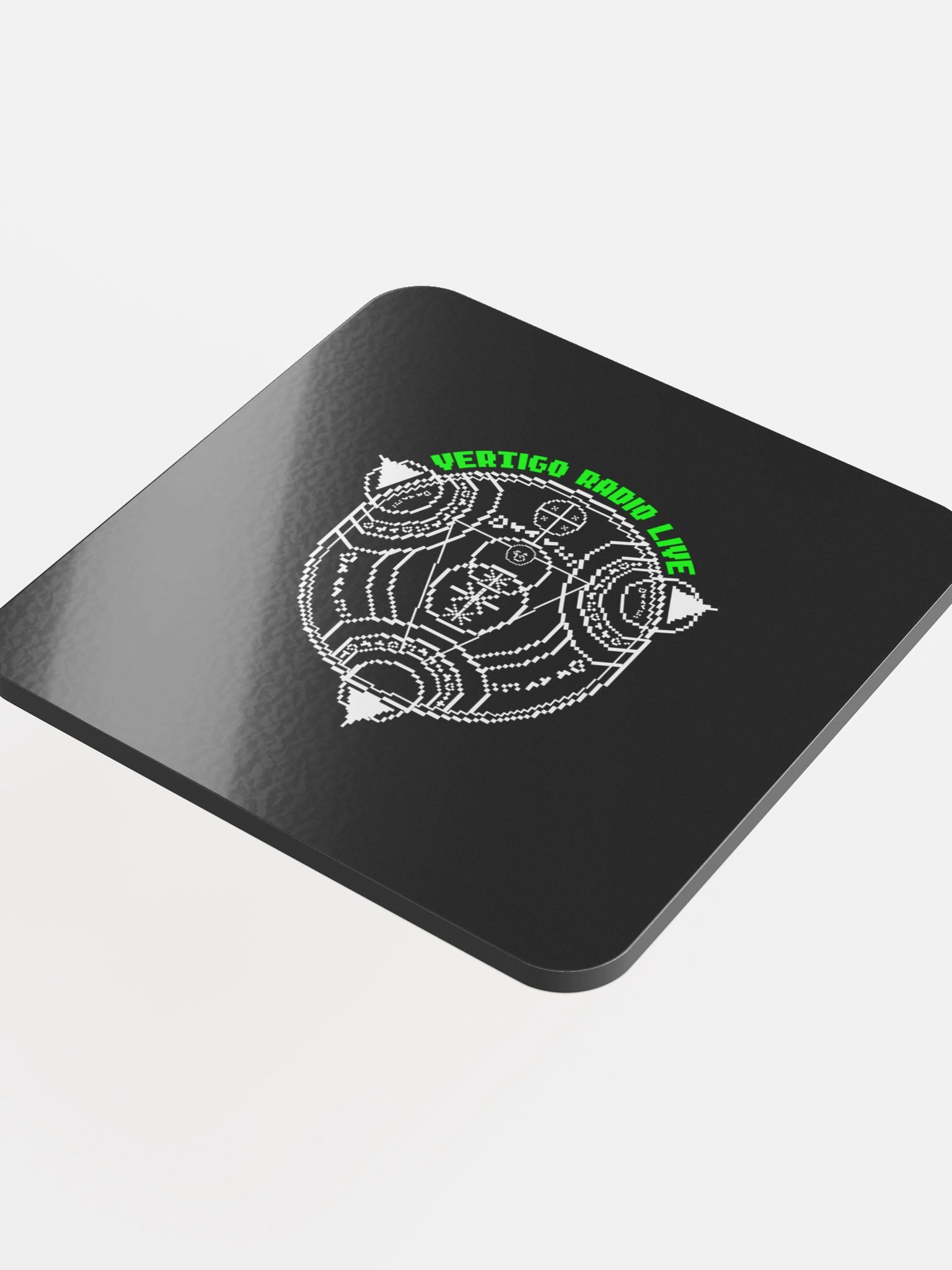 Vertigo Radio Live Coaster: Pixel Green product image (4)