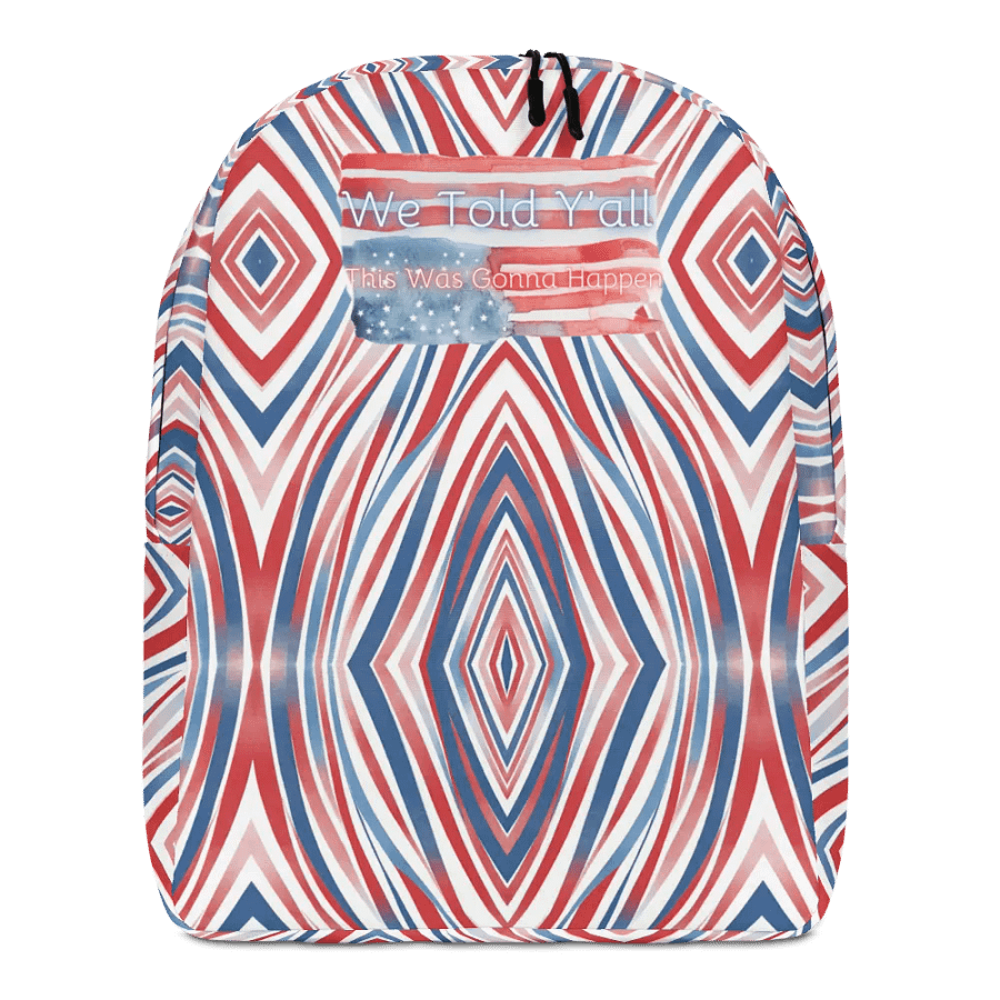 Resistors, We Told Y'all , Backpack product image (1)