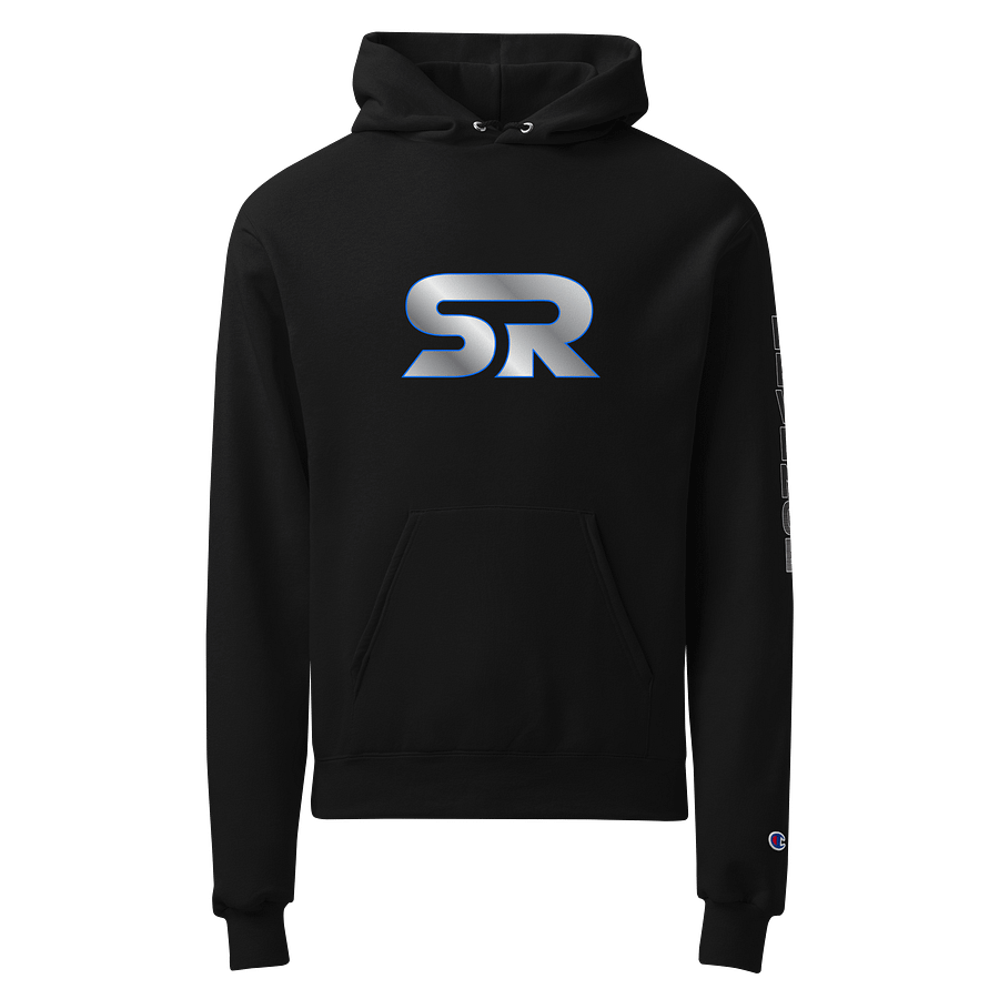 Scammer Revenge Hoodie with Glitch-Style Logo product image (1)