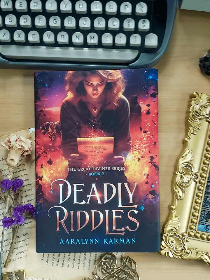 Deadly Riddles Signed Hardcover product image (2)