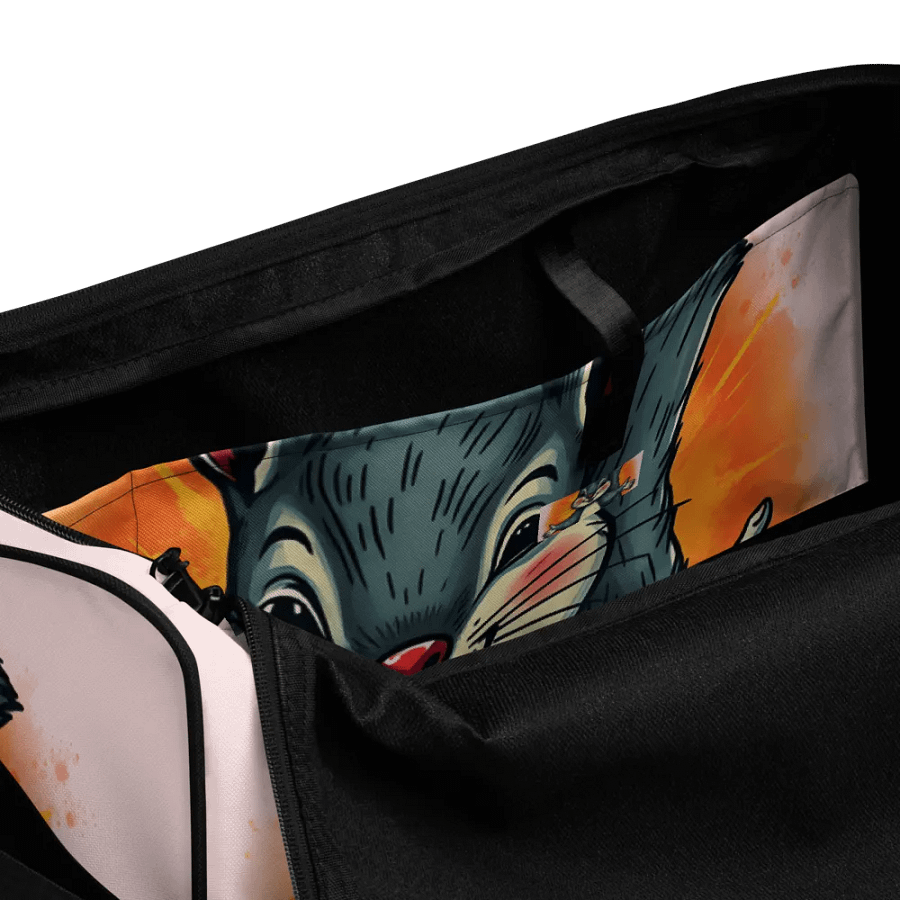 Customize Your Carry-All: All-Over Print Duffle Bag product image (6)