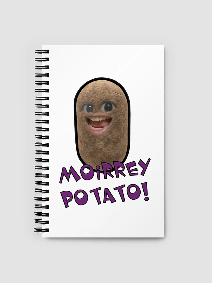 Moirrey Potato Spiral Notebook product image (1)
