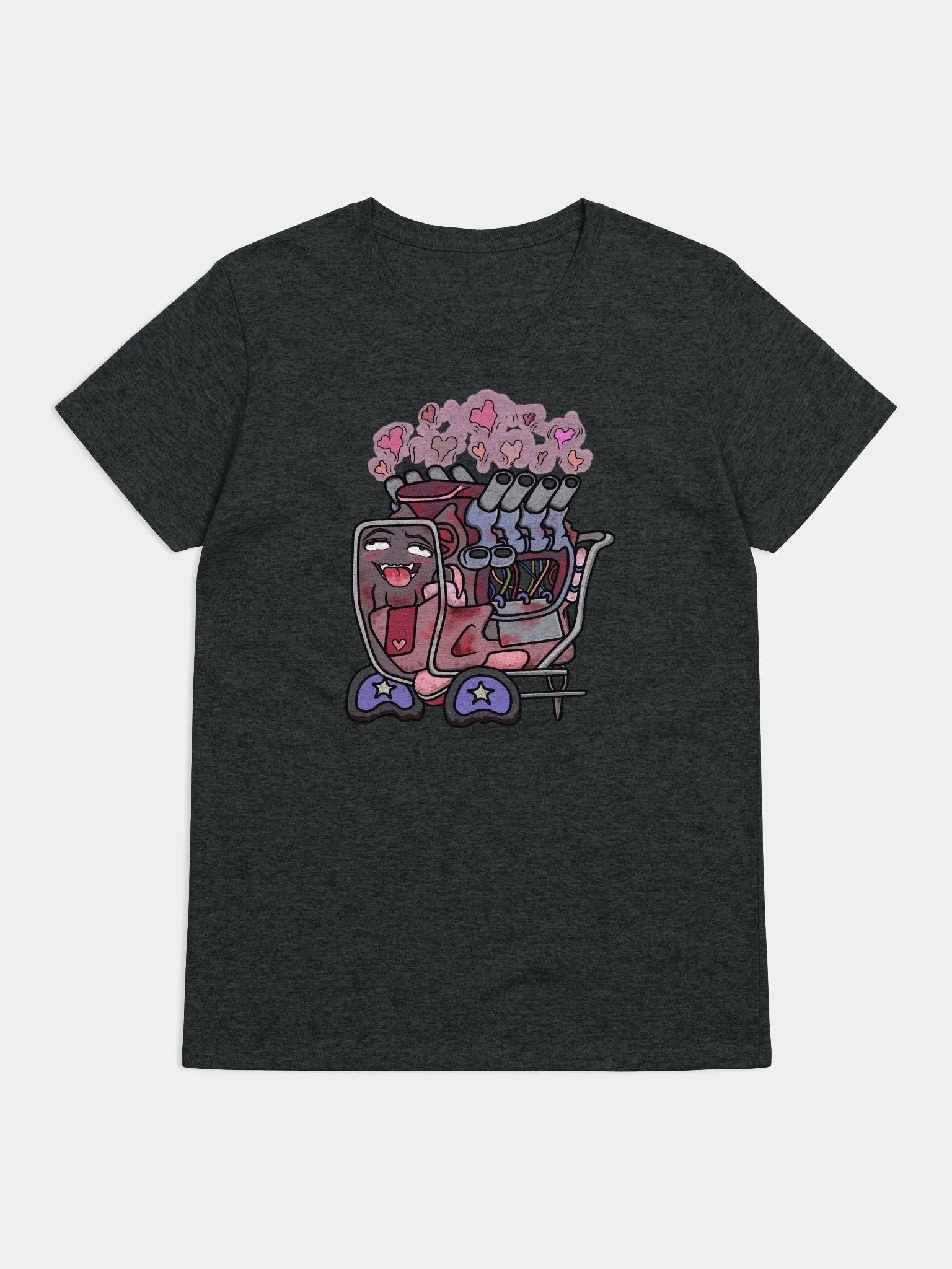 GENUSSY Womens Heavy Cotton Printed Tee product image (3)