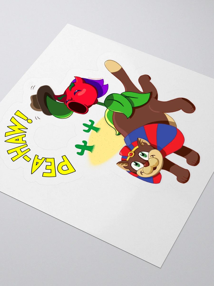 Pea-haw! Sticker product image (7)