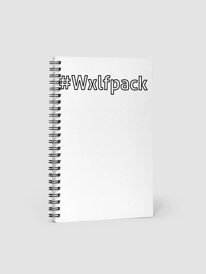 #Wxlfpack Spiral Notebook product image (1)