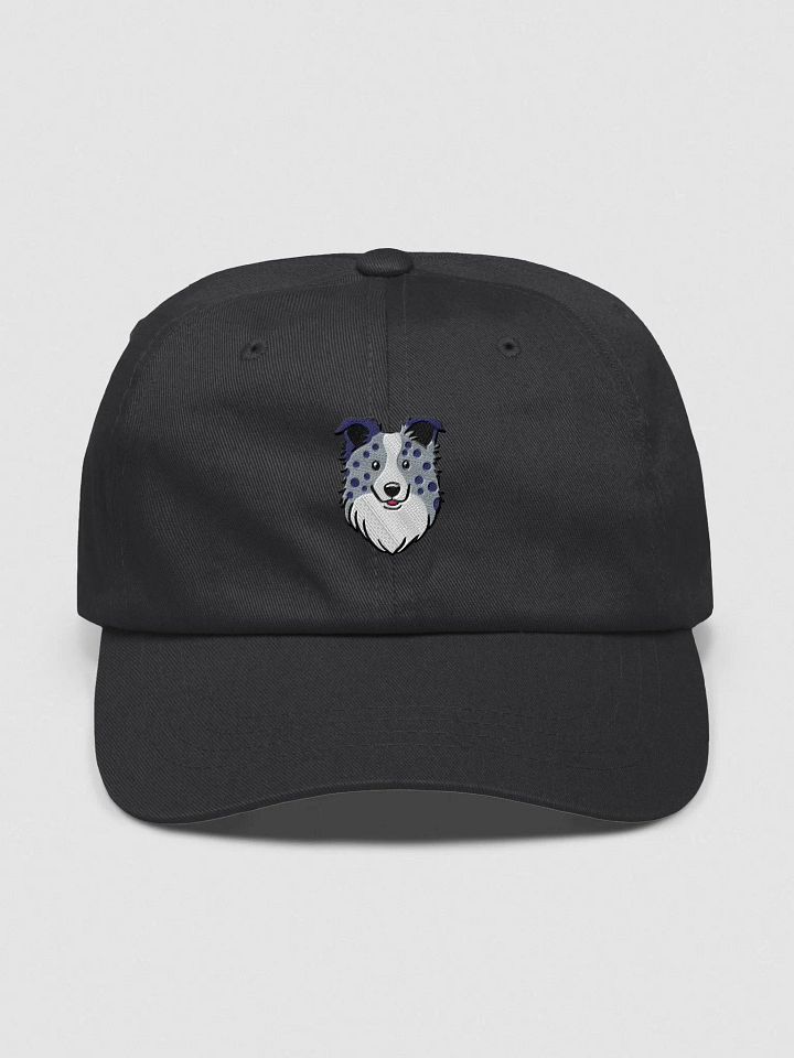 Merle Border Collie Dog Illustration Classic Dad Hat product image (1)