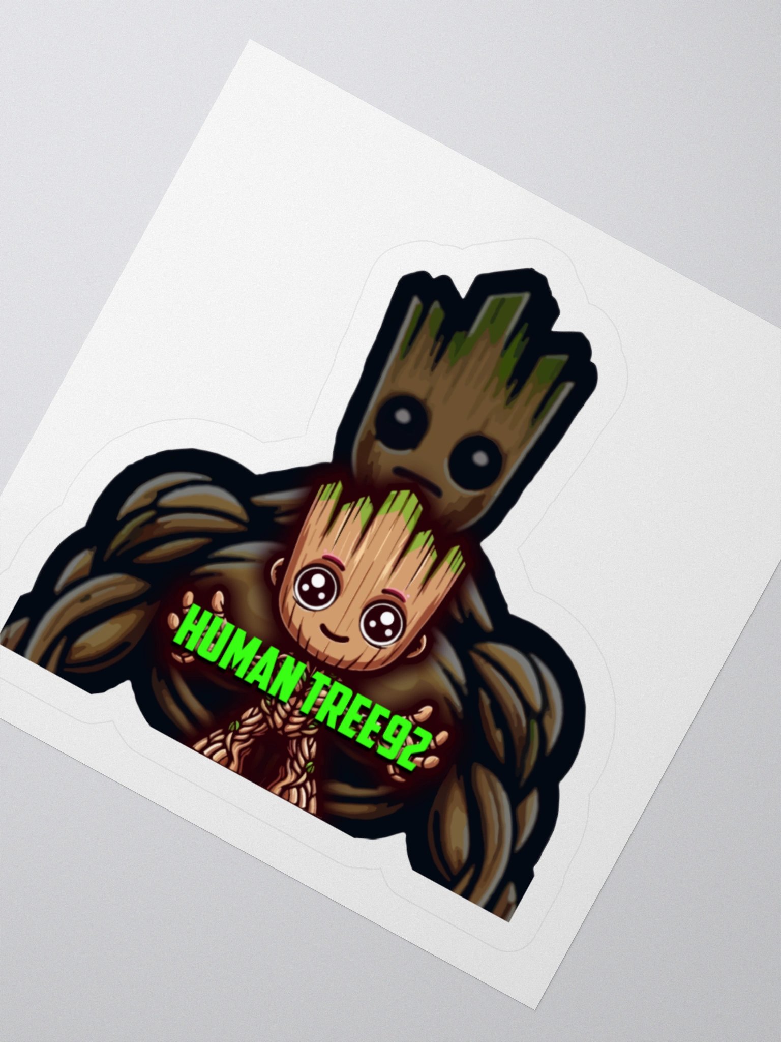 Kiss Cut Sticker Pair White product image (4)