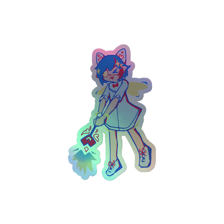 Magical Renny (Ren) Holographic Sticker product image (2)