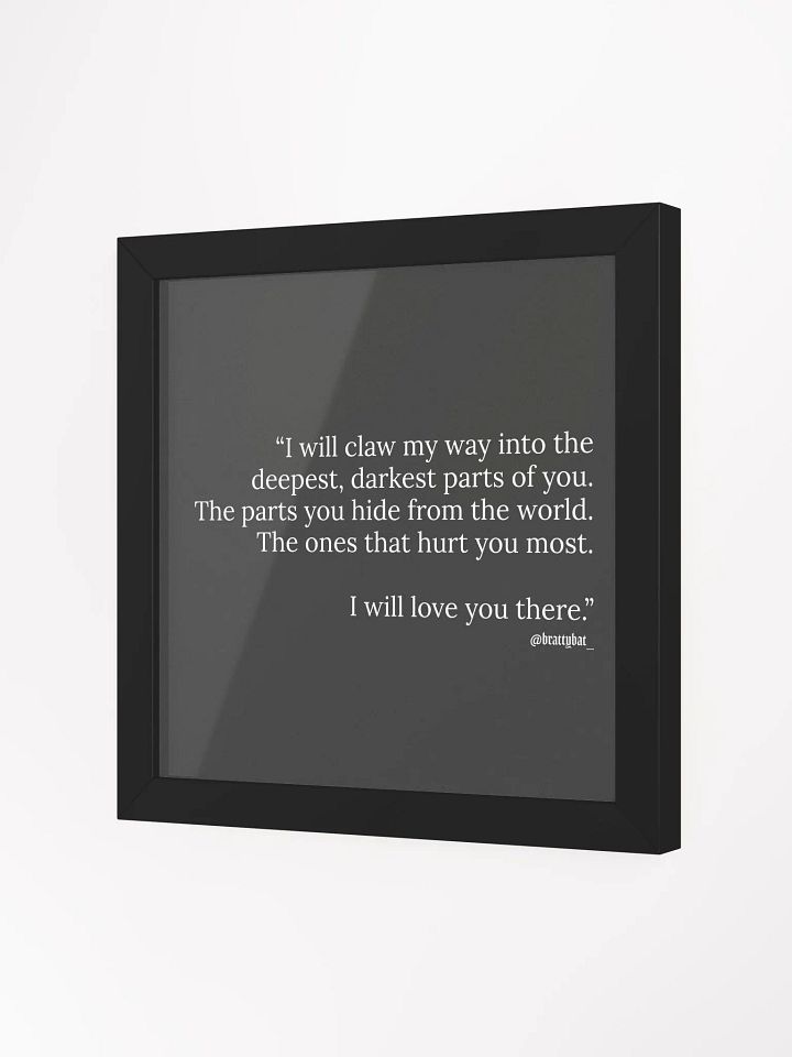 i will love you there quote product image (2)
