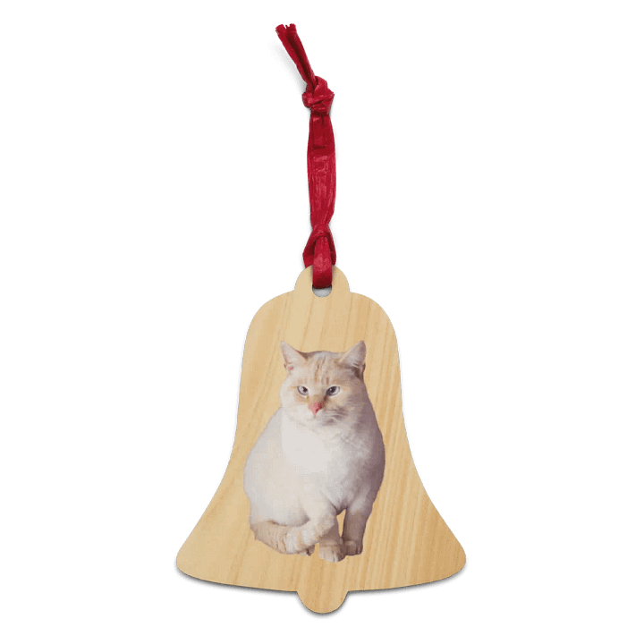 Paws The Cat Wooden Ornaments product image (1)