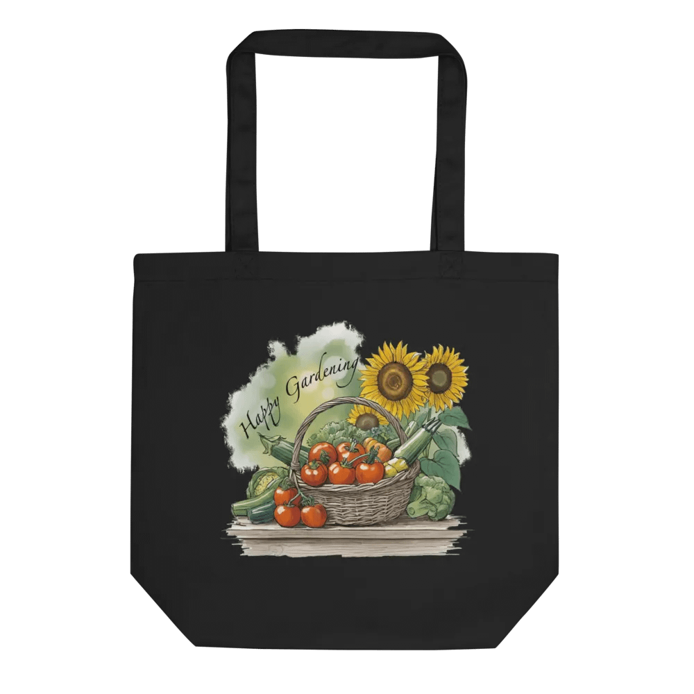 Happy Gardening - Eco Friendly Tote Bag - Organic Cotton product image (1)