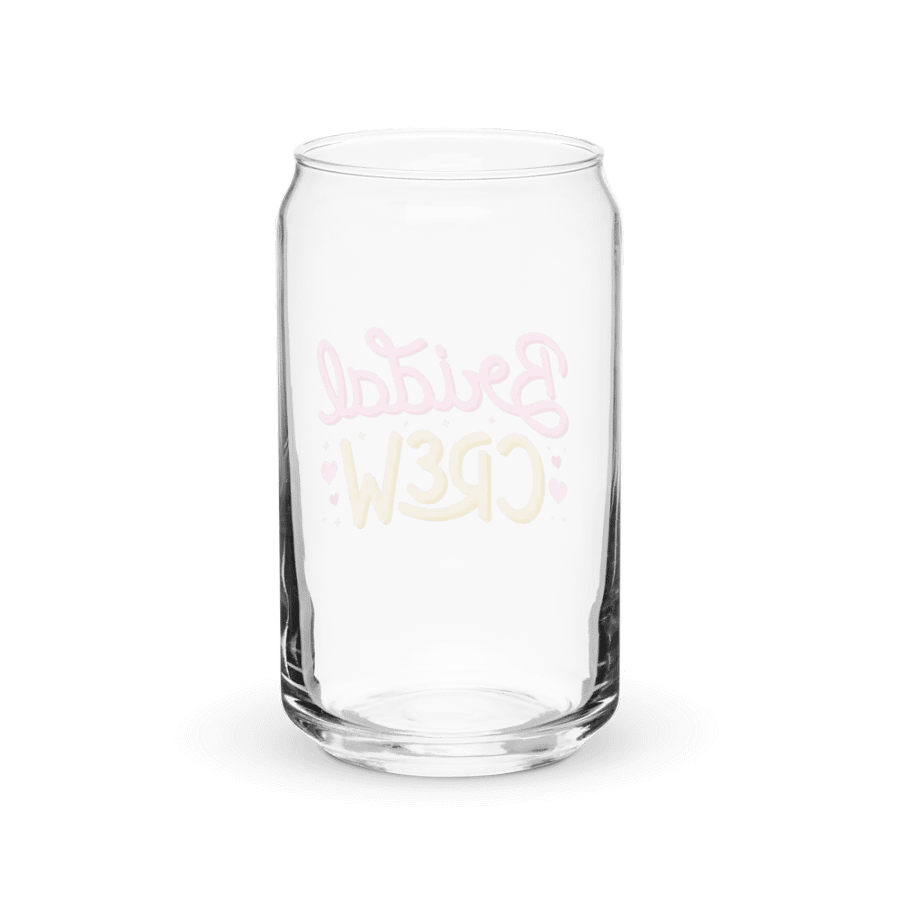 Bridal Crew Can-Shaped Glass product image (6)