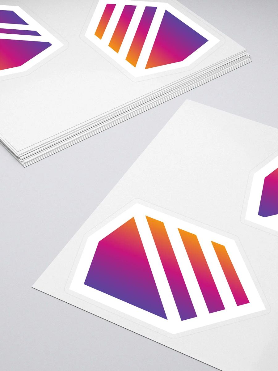 3+6 Month Subscriber Badges - Kiss Cut Sticker product image (4)