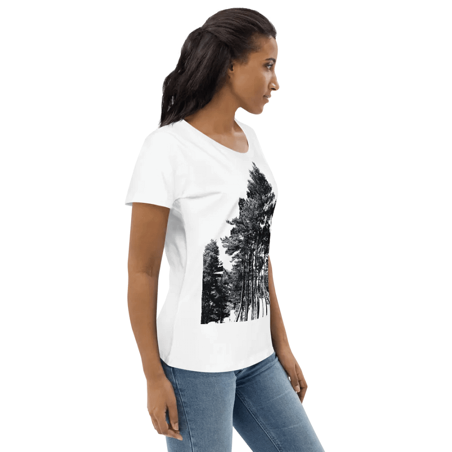 Dark Pine Forest of the Scottish Highlands Women's T Shirt product image (6)