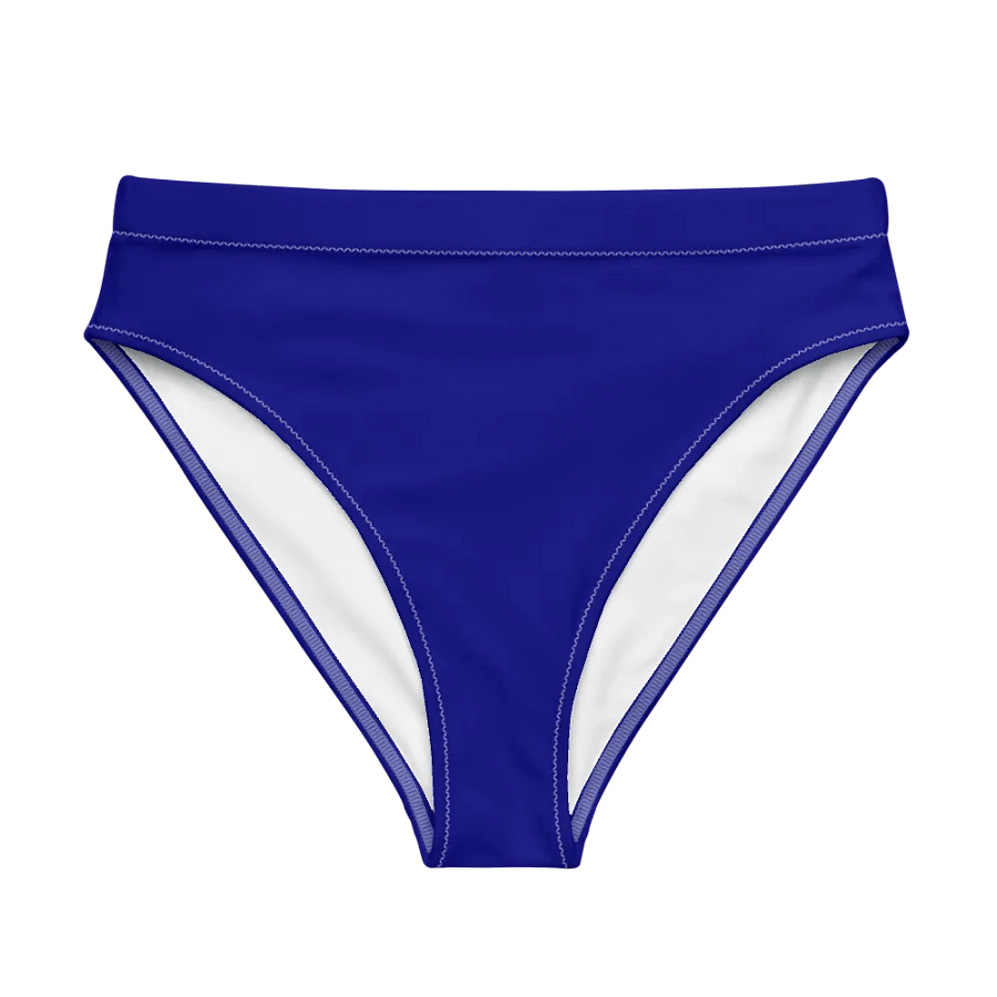 Plain Color Navy Blue Bikini Bottom product image (5)