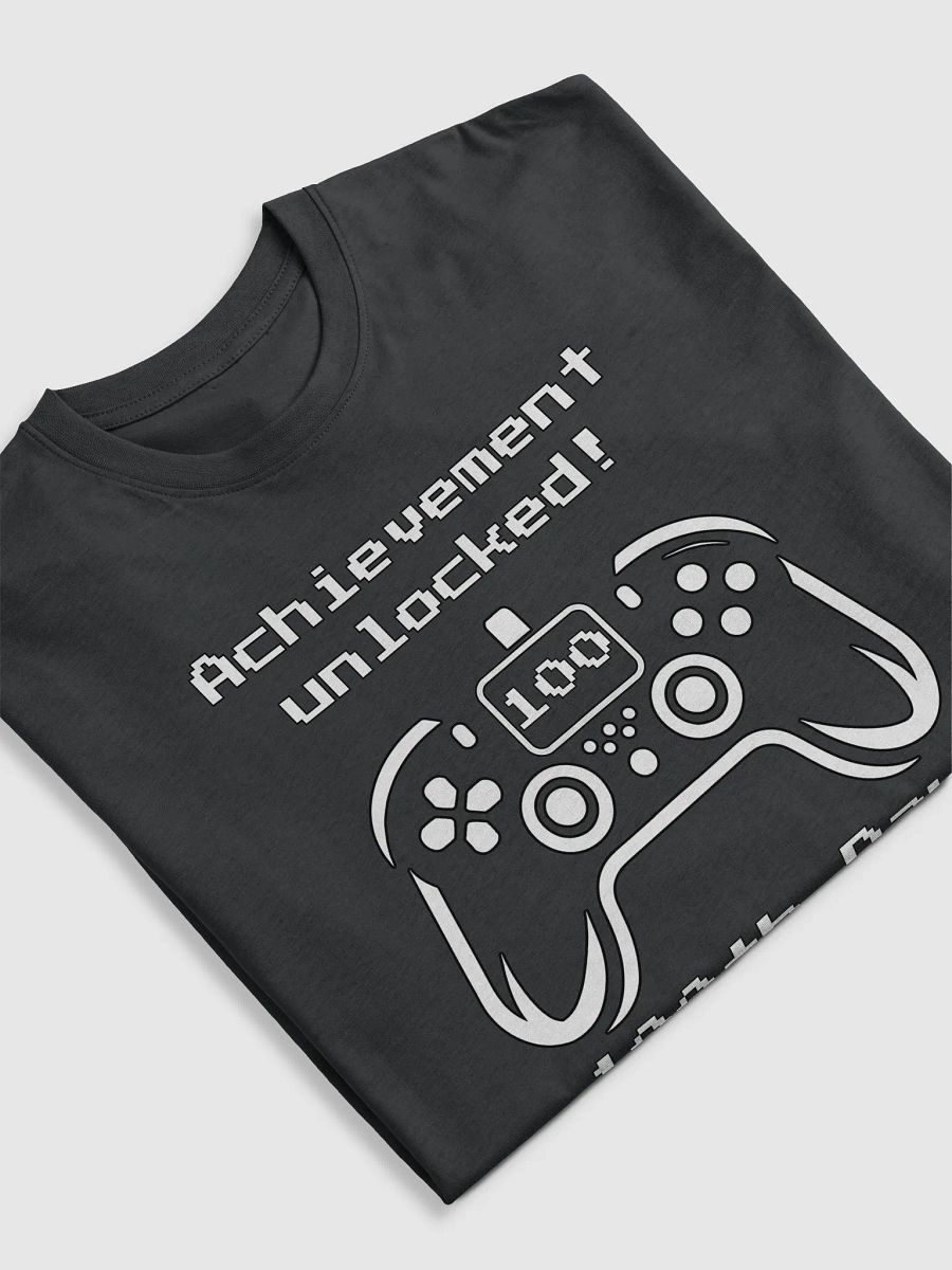 Achievement Unlocked 100th Day of School Funny T-shirt product image (5)