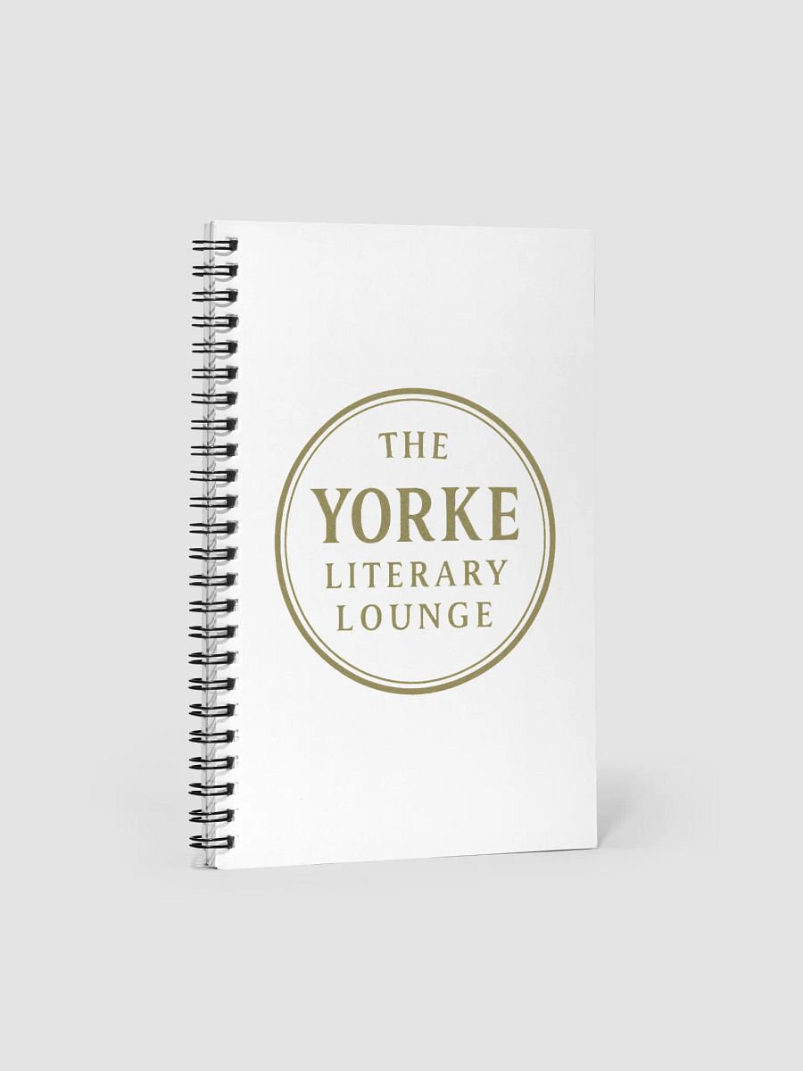 The Yorke Literary Lounge Spiral Notebook product image (1)