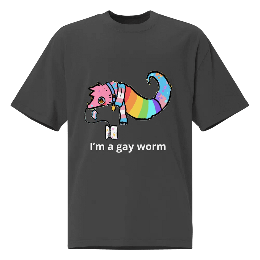 Gay worm tee product image (1)