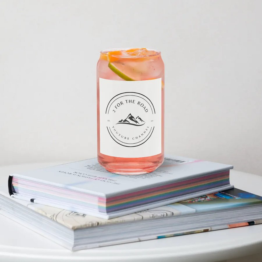 Can Shaped Drinking Glass 