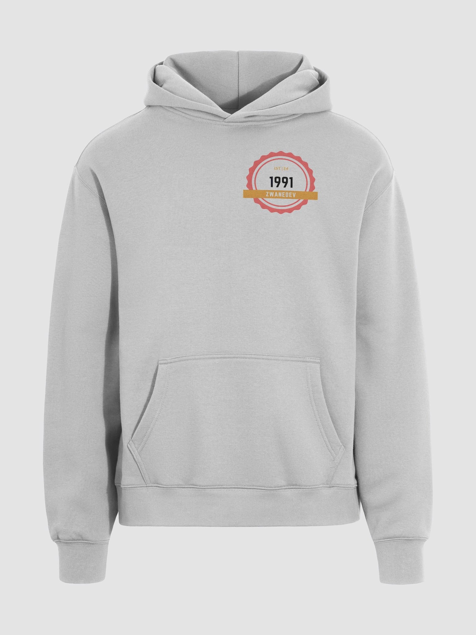 ZwaneDev | Gray Simple Hoodi Ξ product image (3)