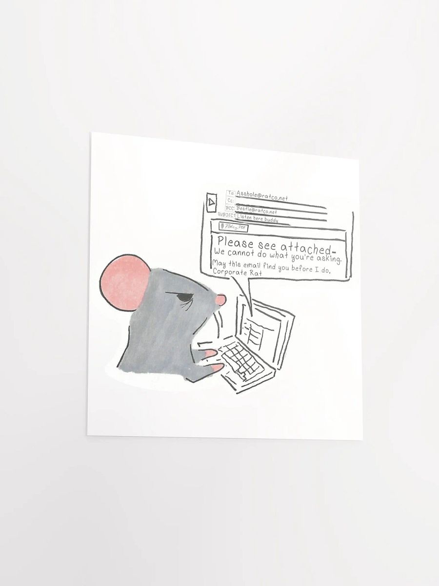 May This Email Find you Before I Do Print product image (3)