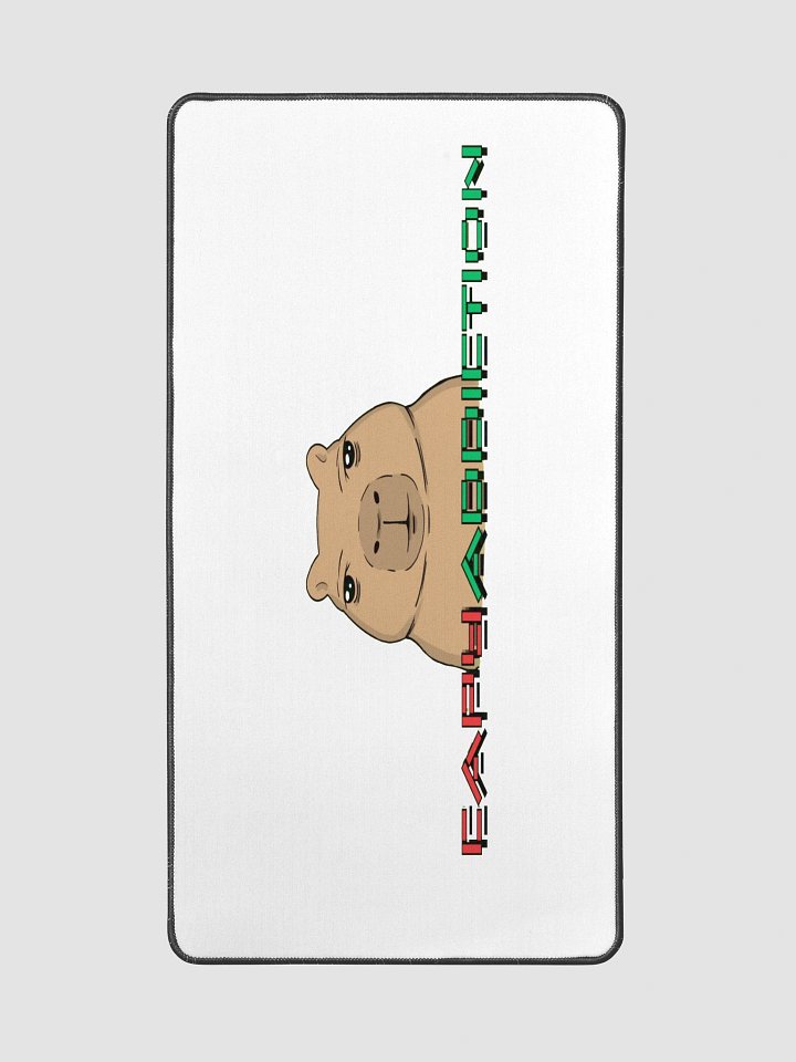 CapyAddiction Desk Mat 15.5x31.5 product image (2)